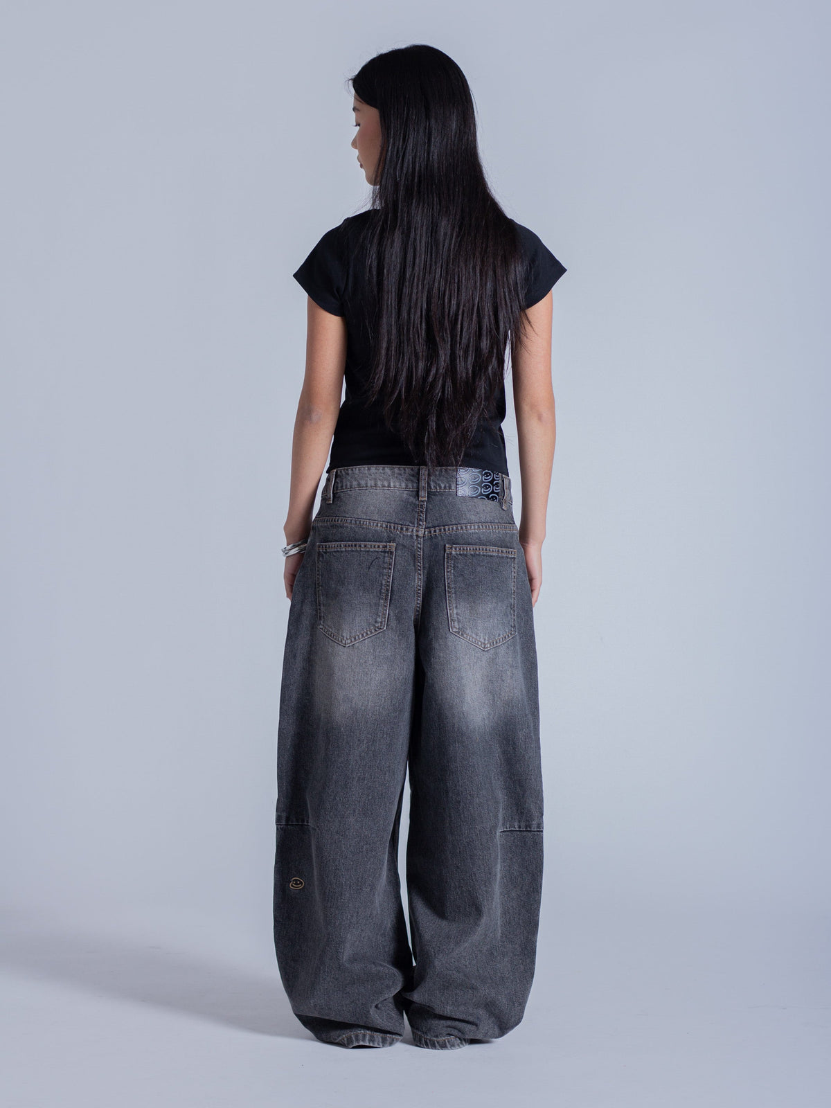 EVERYDAY BAGGY JEANS - GREY