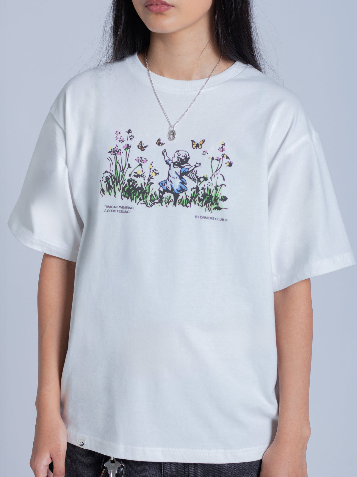 SEARCHING FOR THE DRM TEE - WHITE
