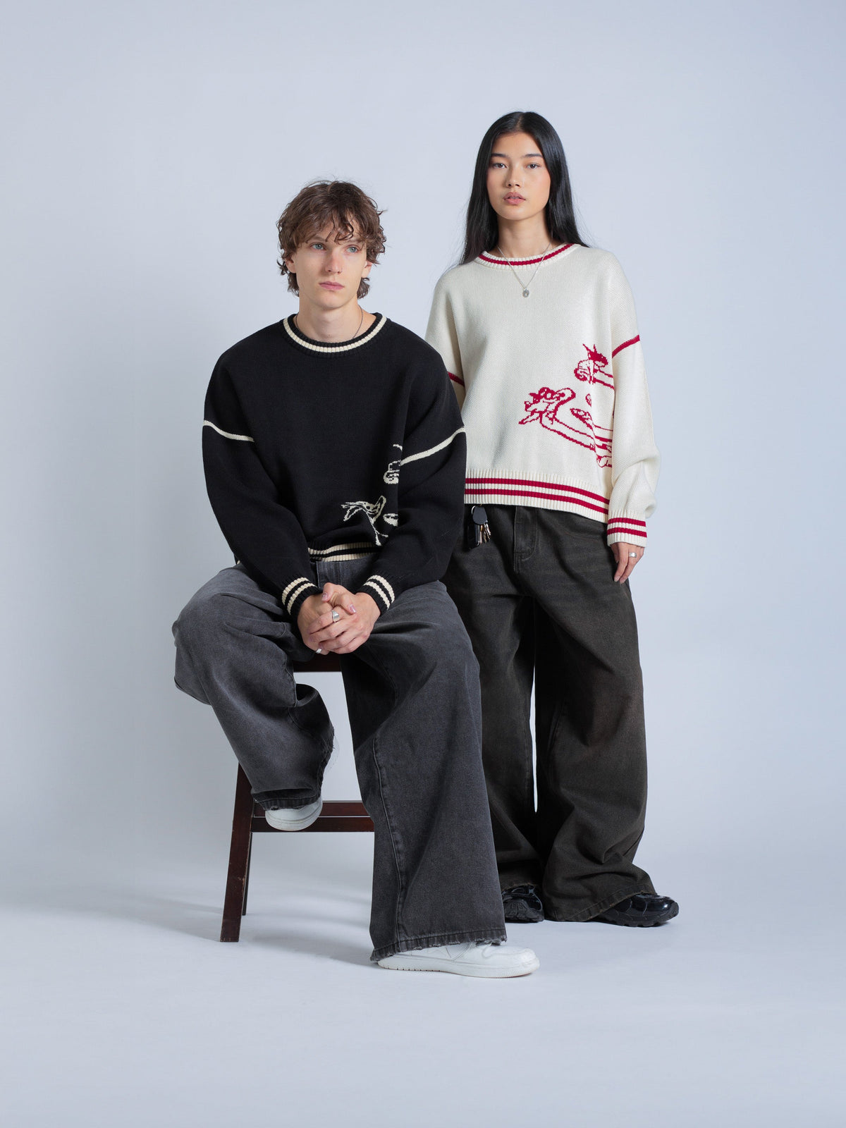 CHERUBS KNIT - BLACK
