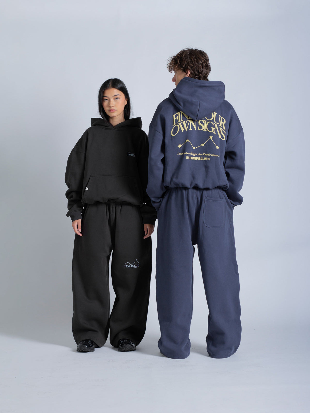 FIND YOUR OWN SIGNS SWEATPANTS - FADED BLACK