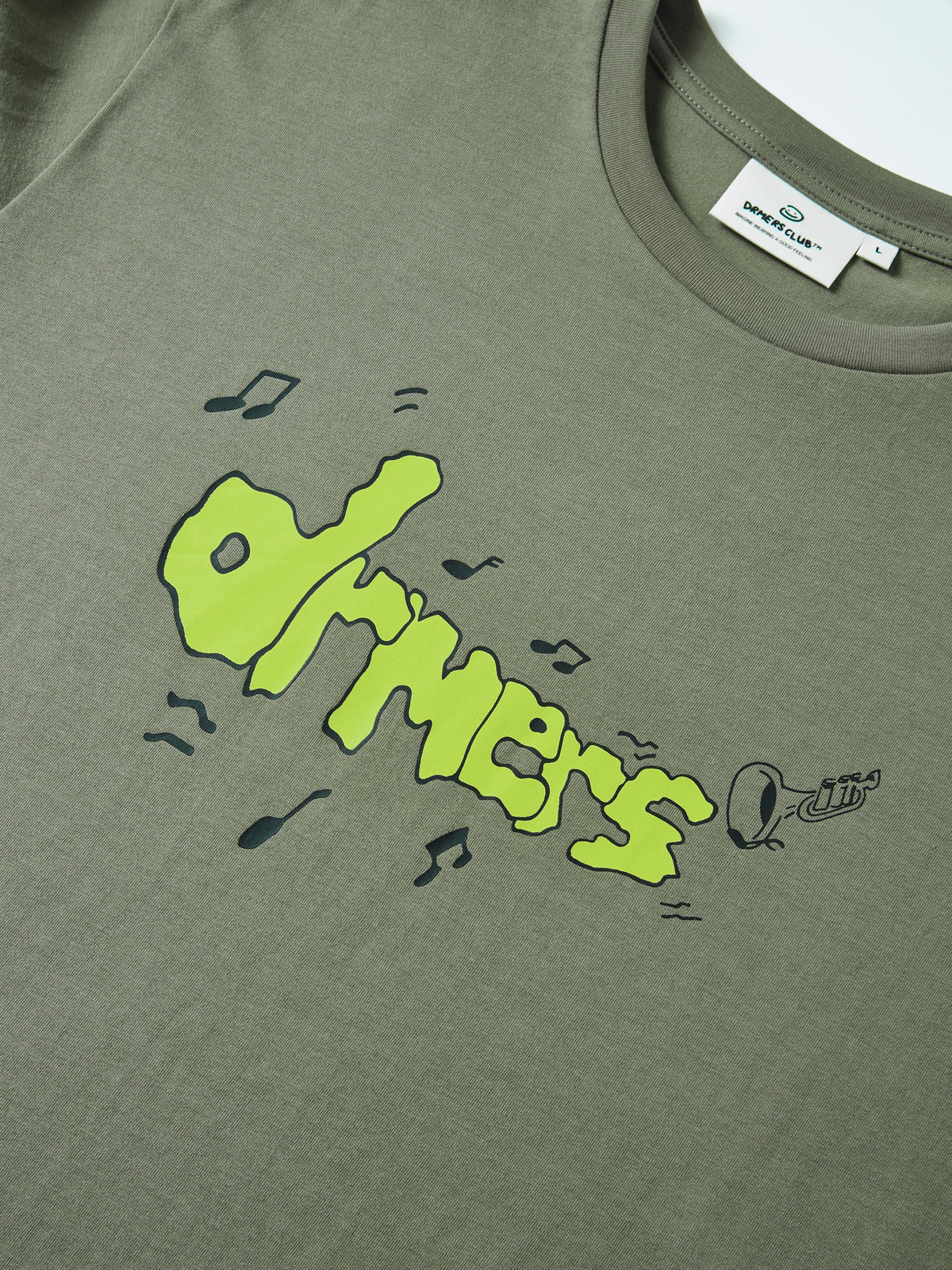 DRMERS JAZZ TEE - MUTED OLIVE