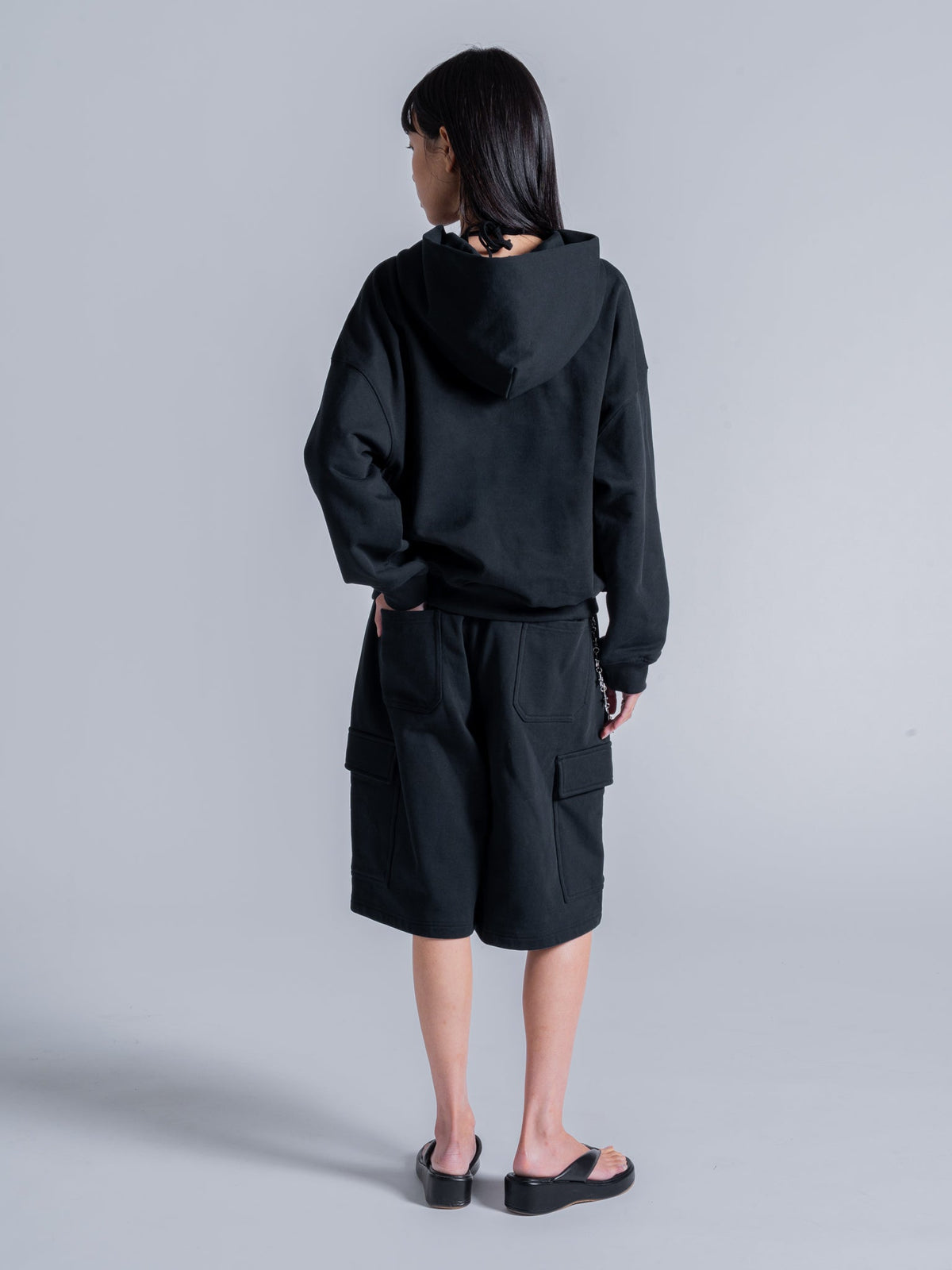 DRM ZIP UP - BLACK