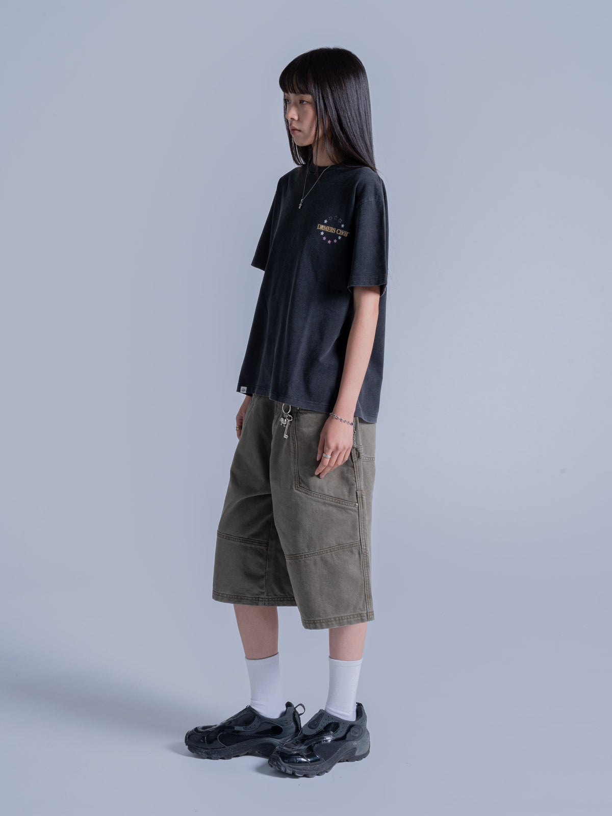 WORLD TOUR TEE - VINTAGE BLACK