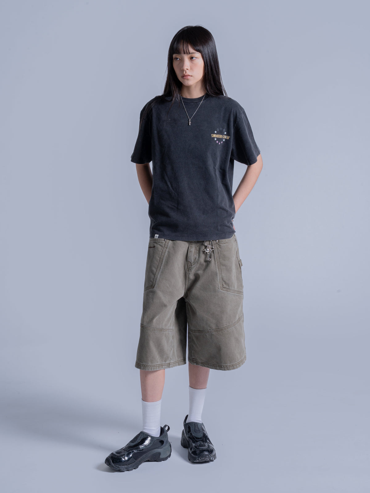 WORLD TOUR TEE - VINTAGE BLACK
