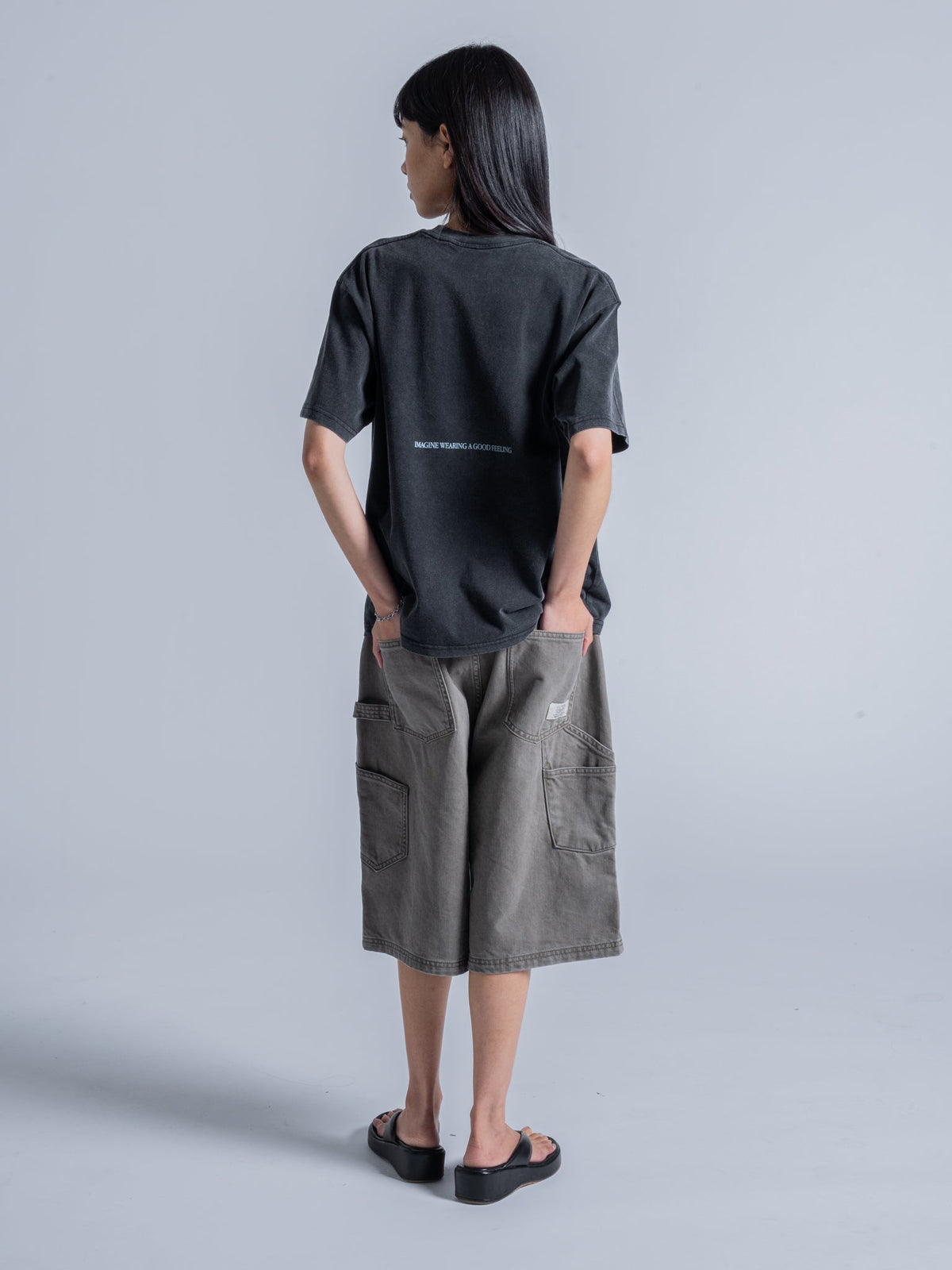 CANDY HEARTS TEE - BLACK