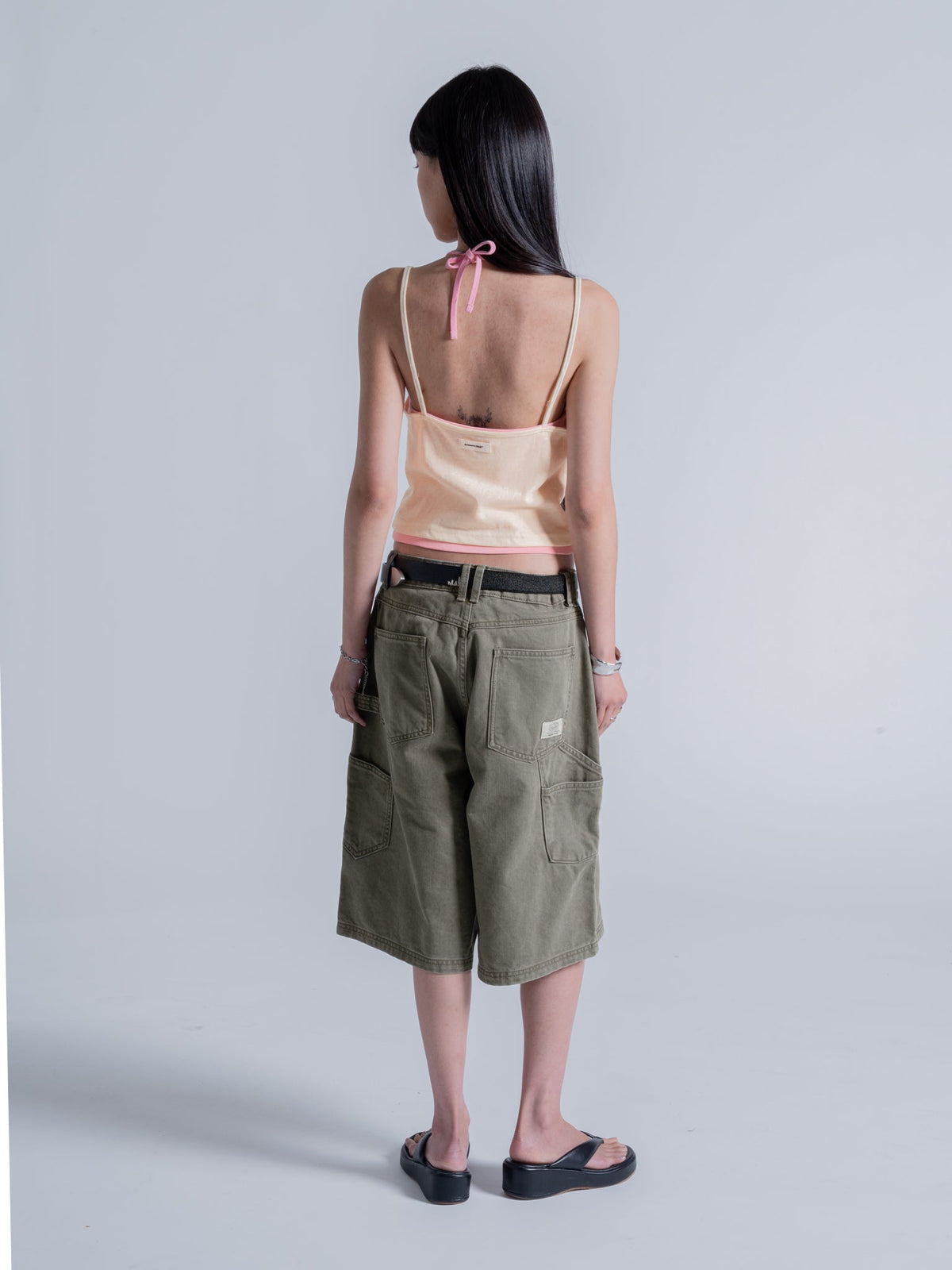 OFF DUTY LAYERED TANK - YELLOW
