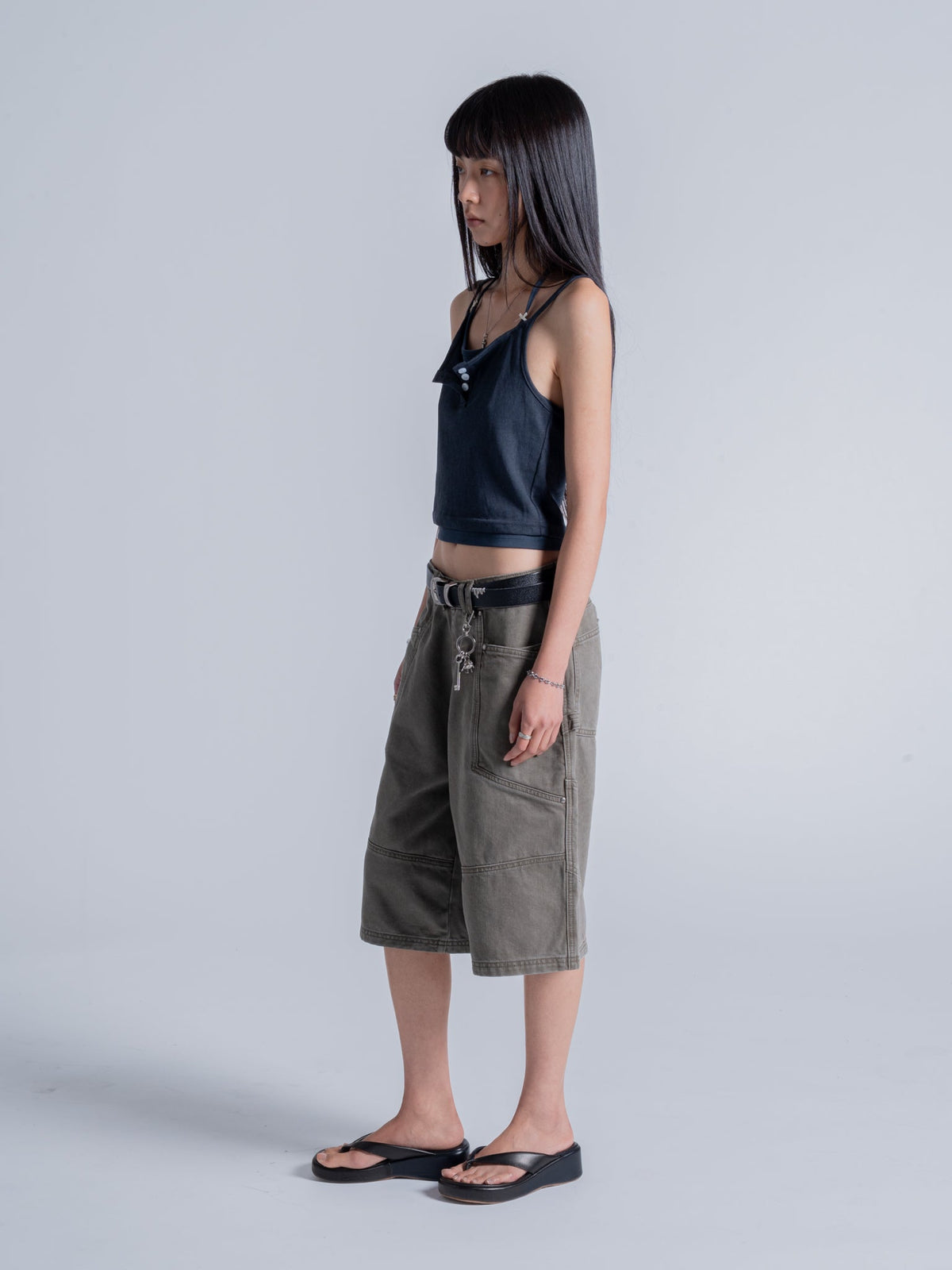 OFF DUTY LAYERED TANK - NAVY