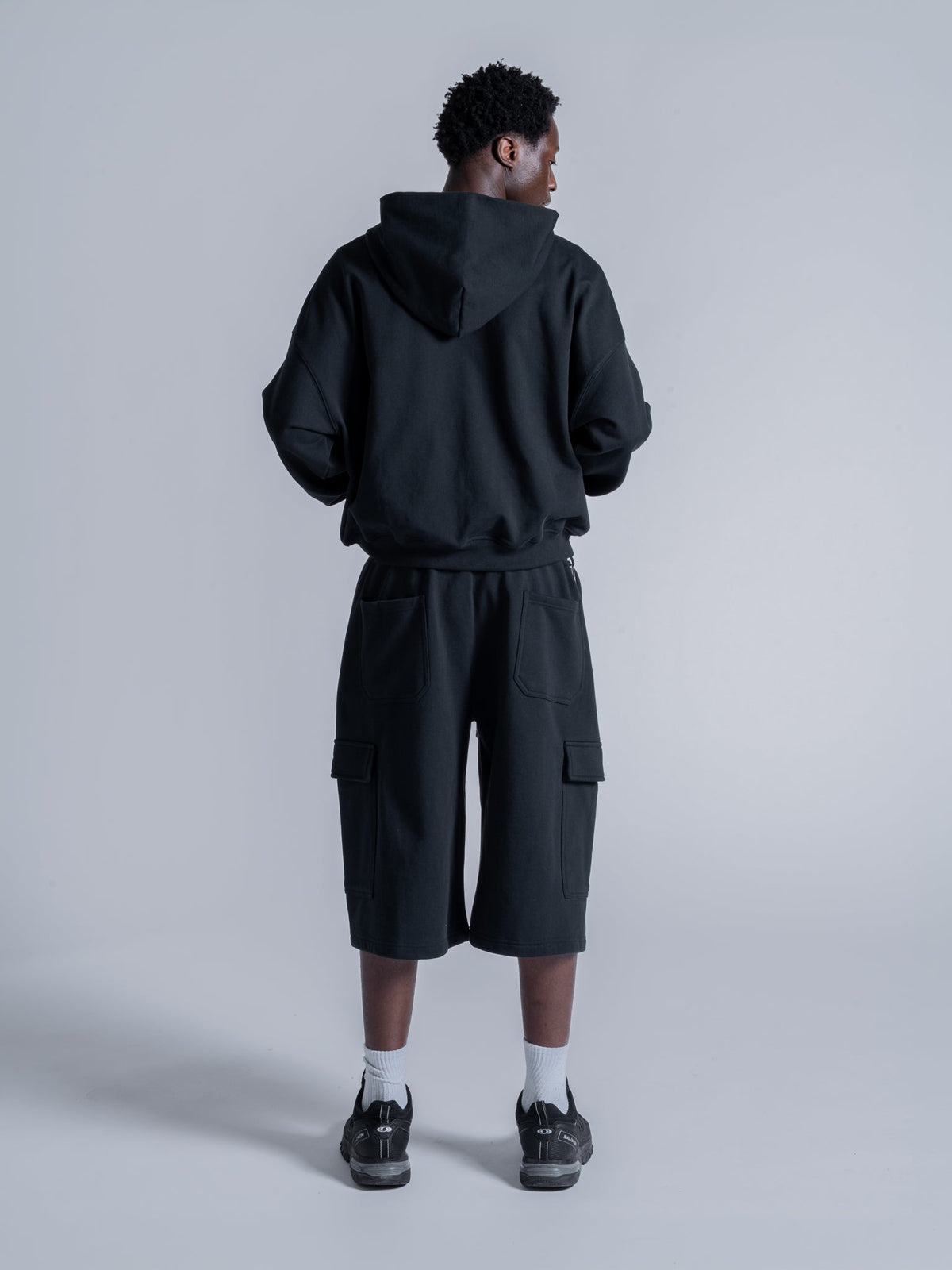 DRM ZIP UP - BLACK