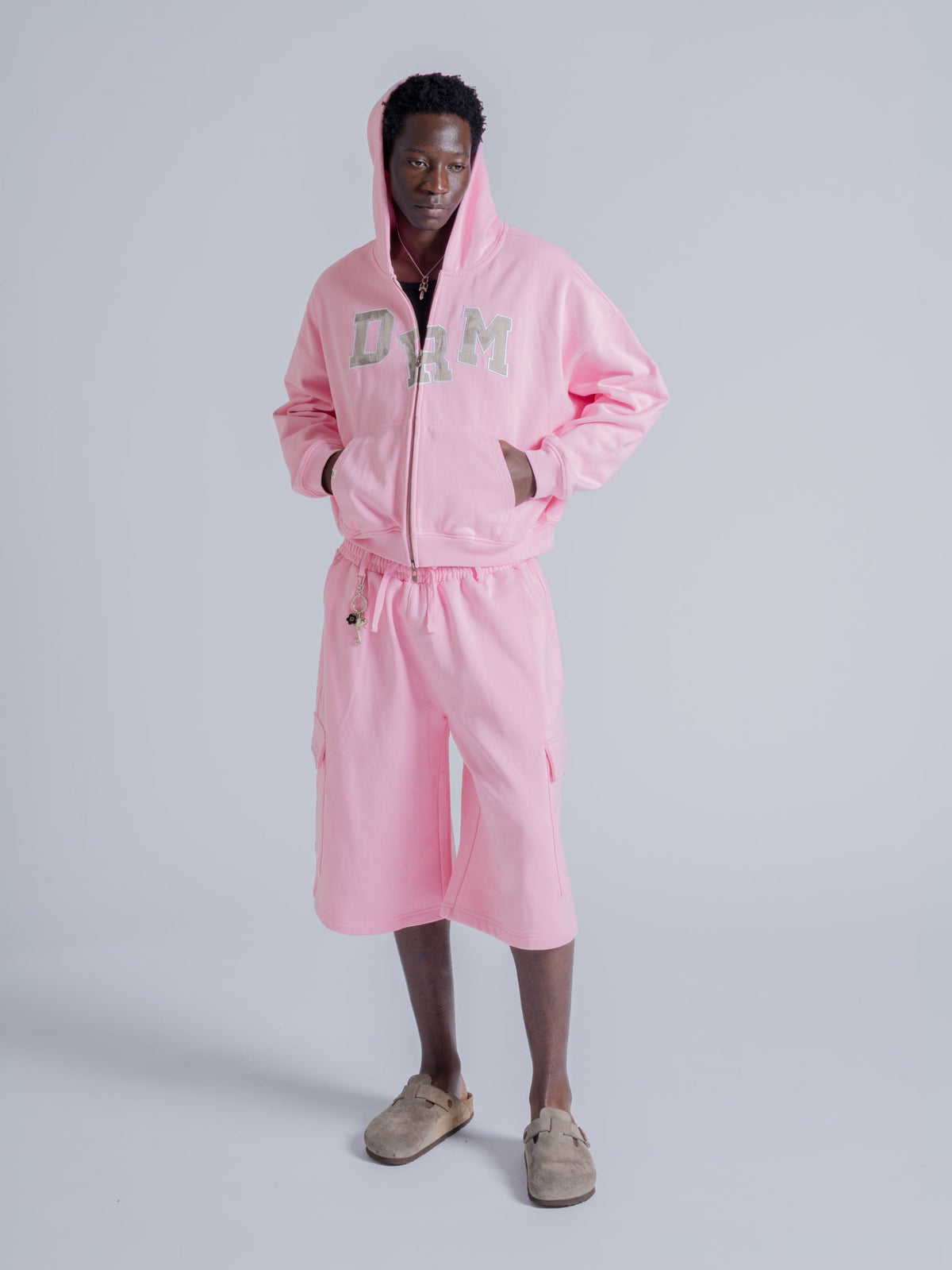 DRM ZIP UP - LIGHT PINK