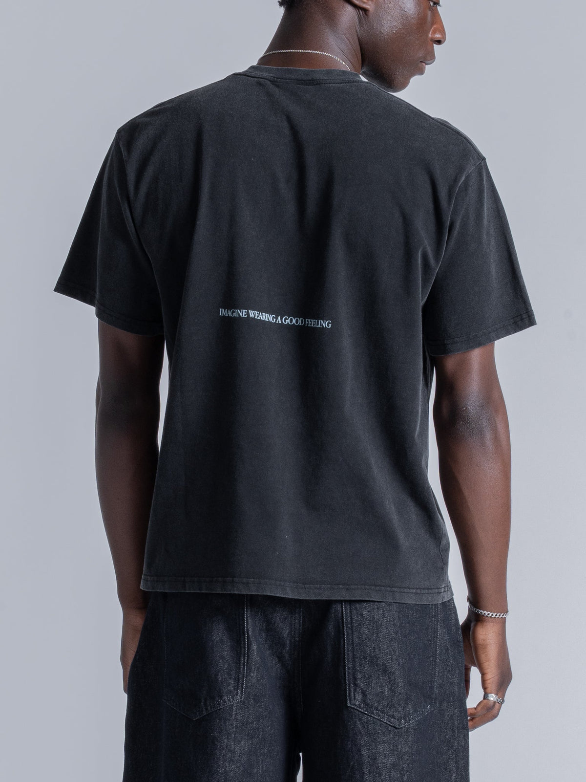 CANDY HEARTS TEE - BLACK