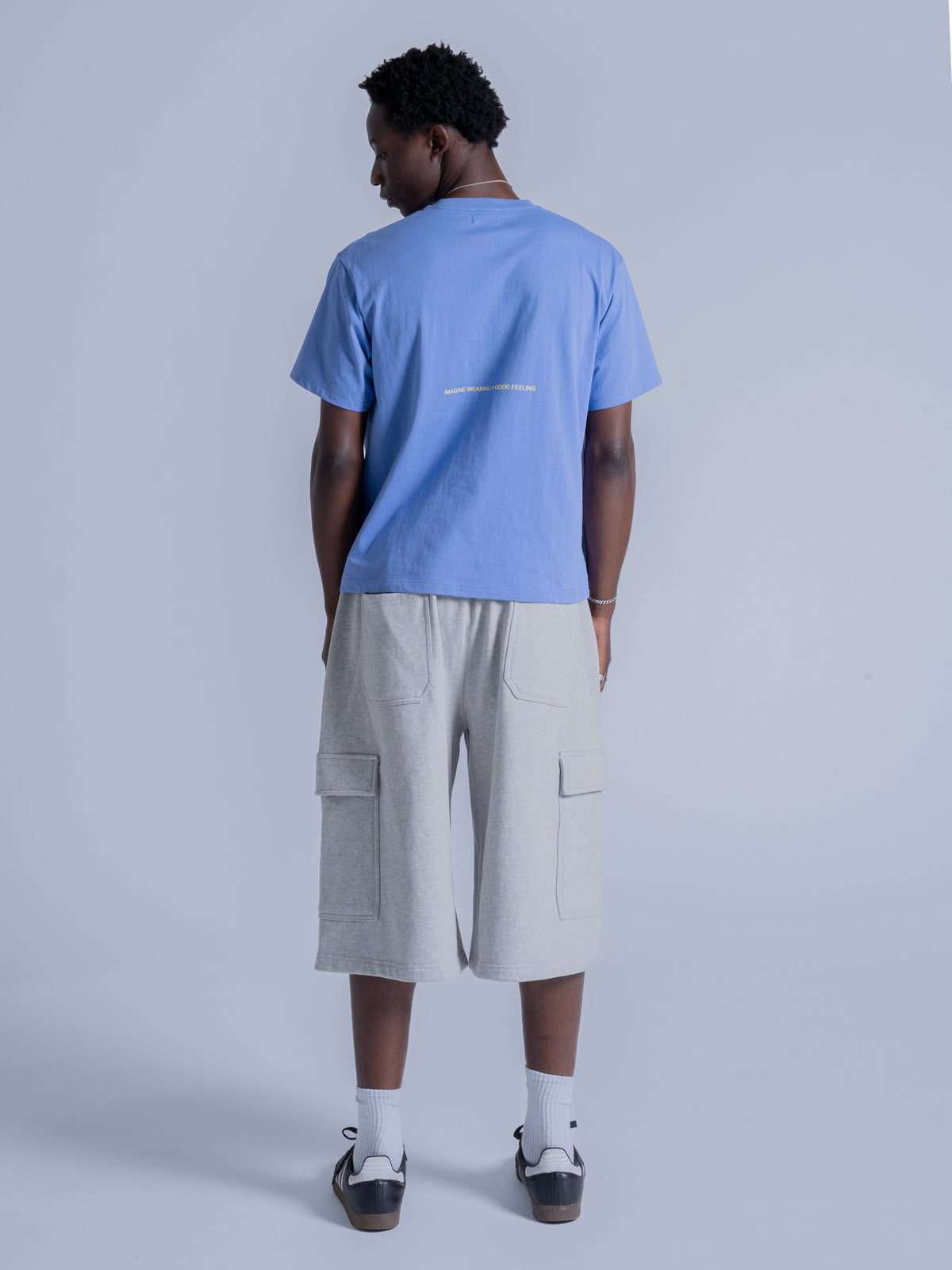 EVERYTHING U NEED TEE - PERIWINKLE