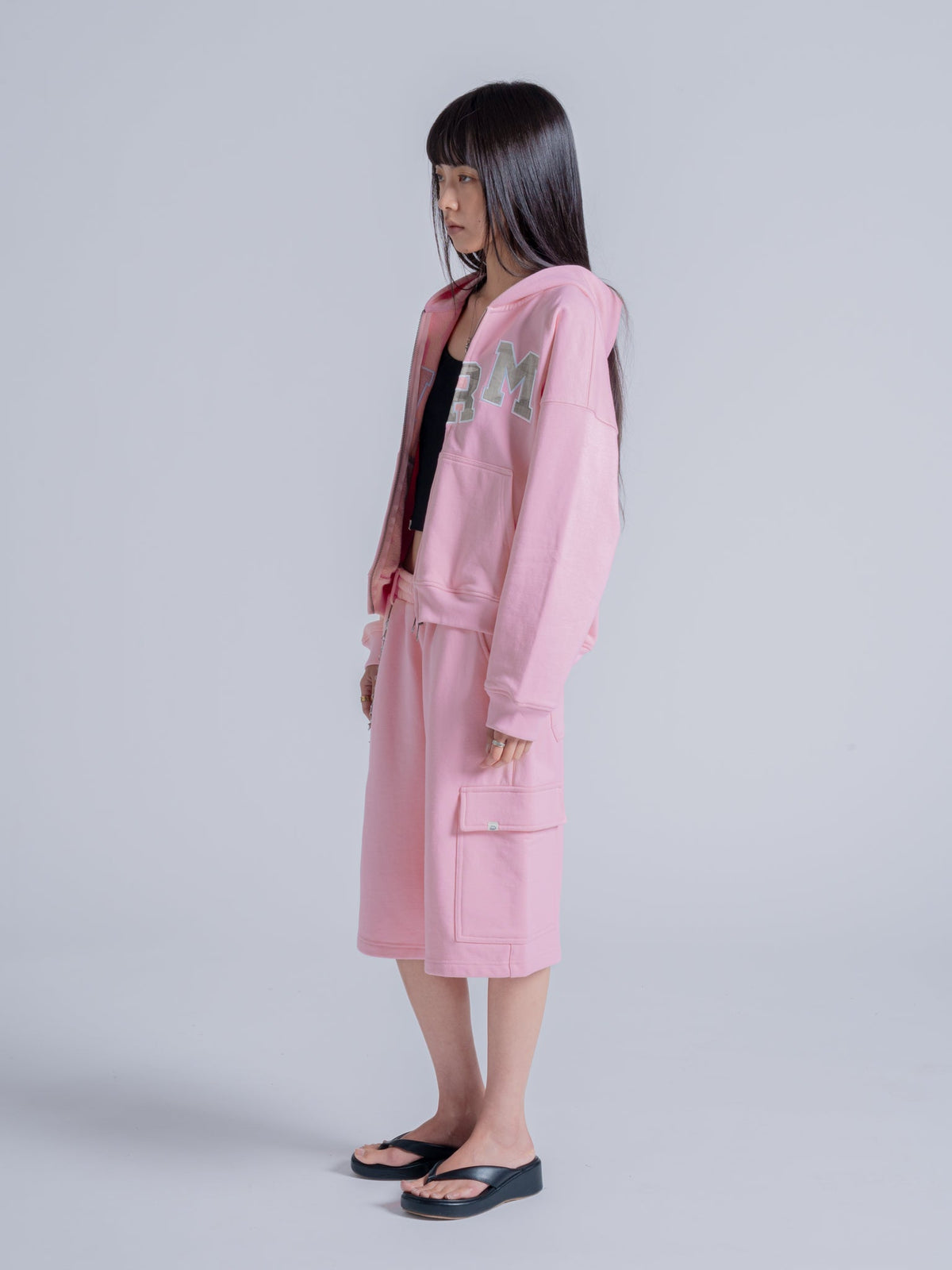 DRM ZIP UP - LIGHT PINK