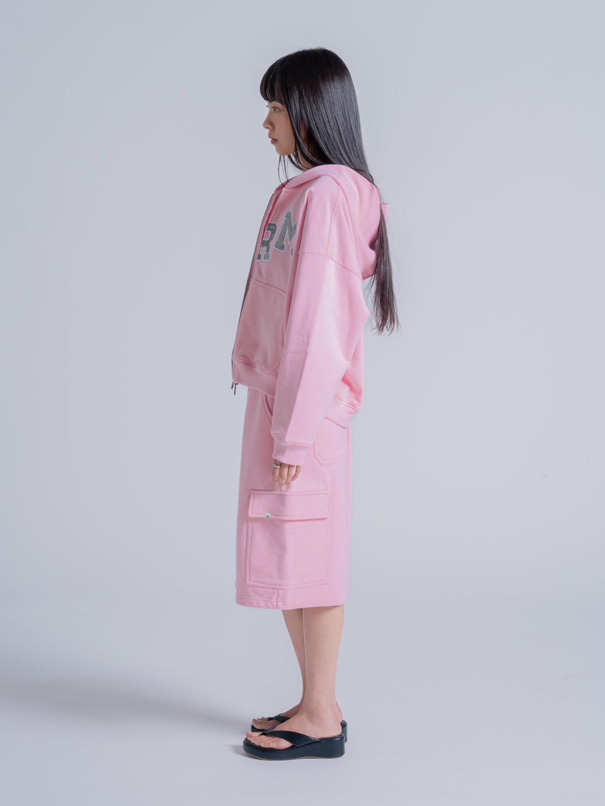 DRM ZIP UP - LIGHT PINK