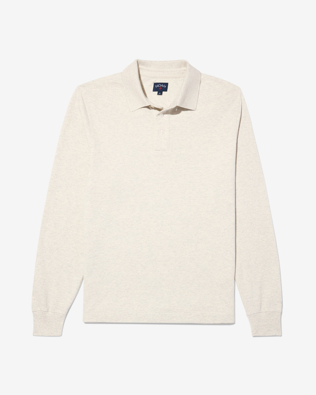 Long Sleeve Pique Polo