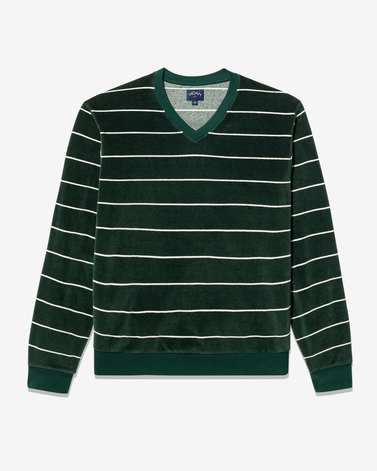Evergreen Velour Top