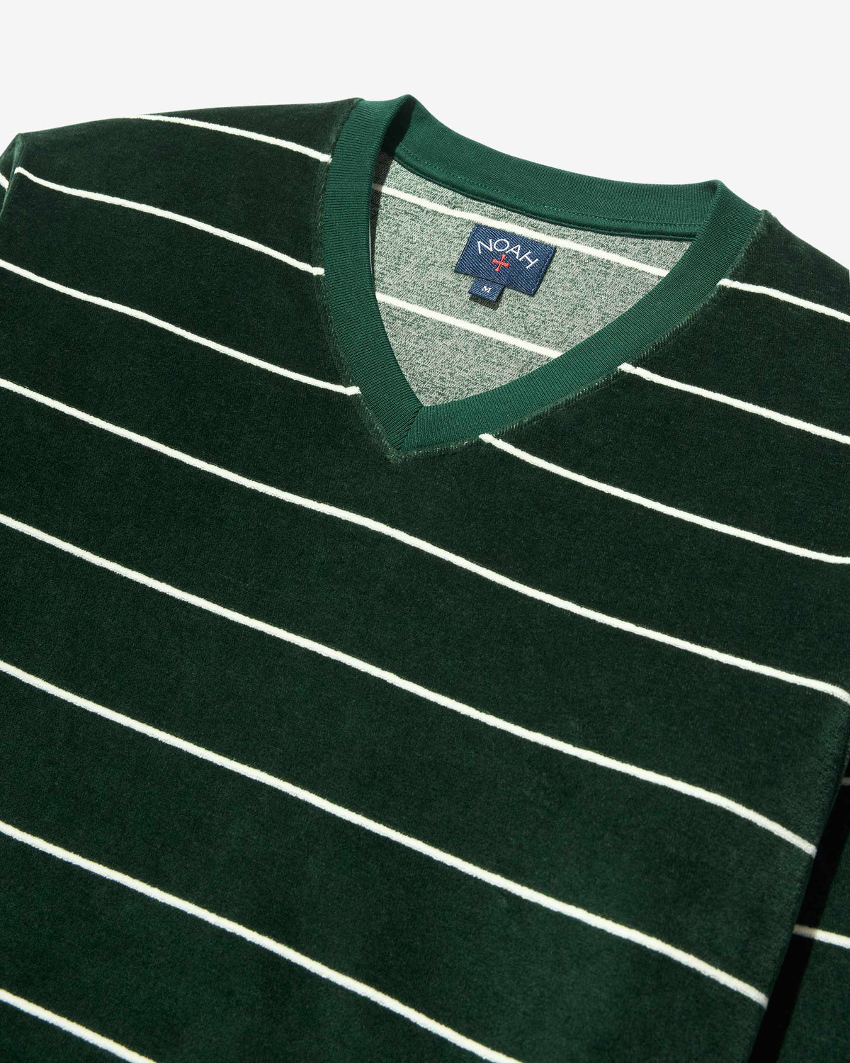 Evergreen Velour Top