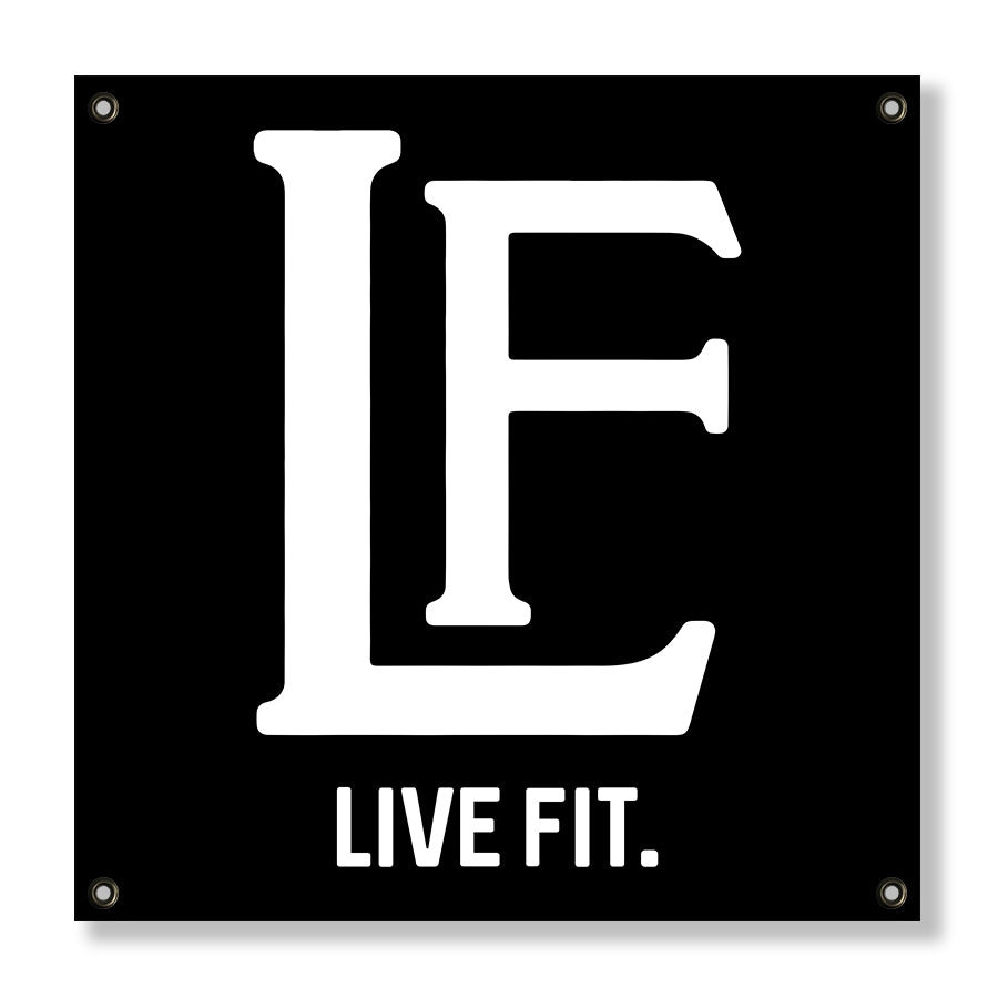 LF Classic Banner - Black/White