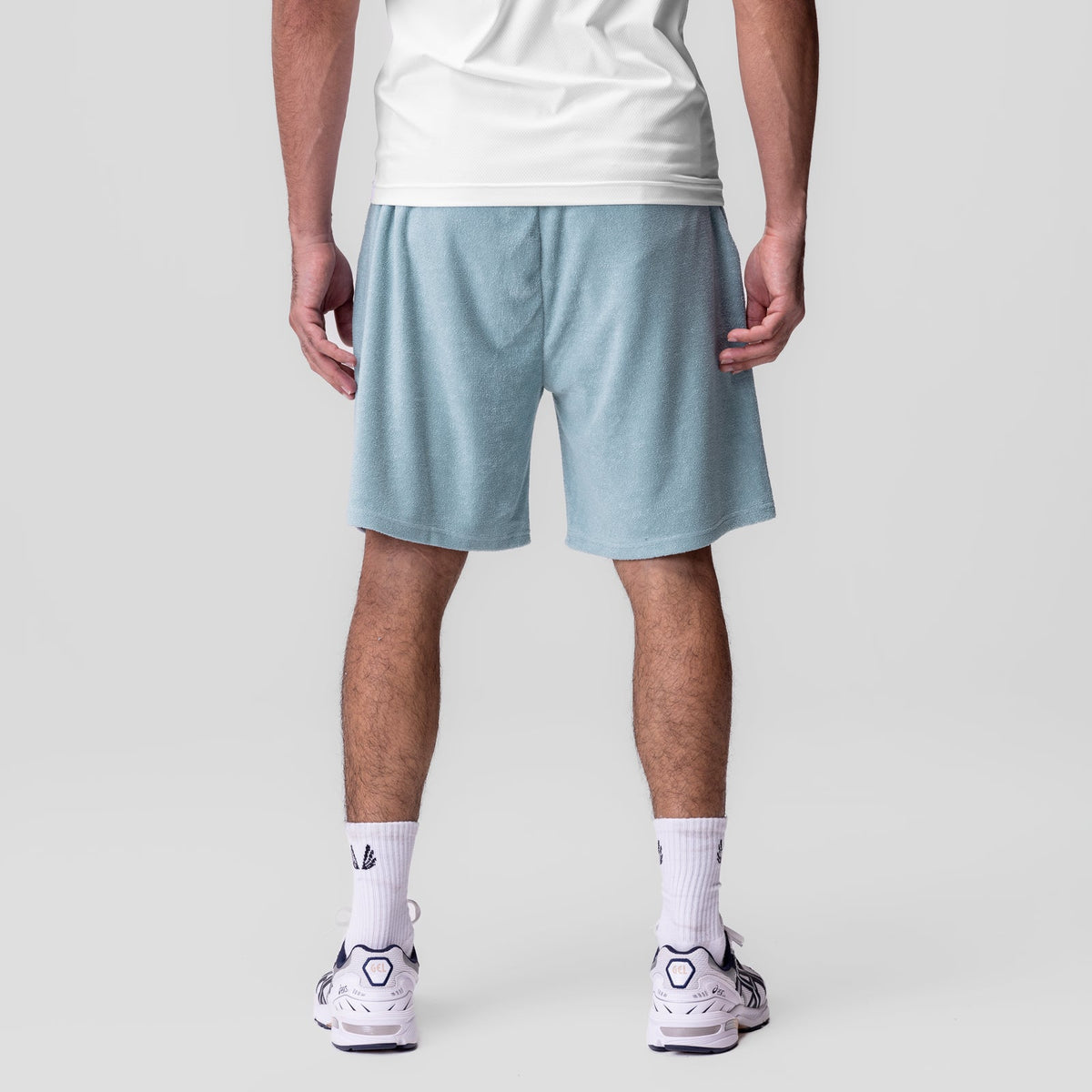 1094. Towel Terry Relaxed Short - Light Sky