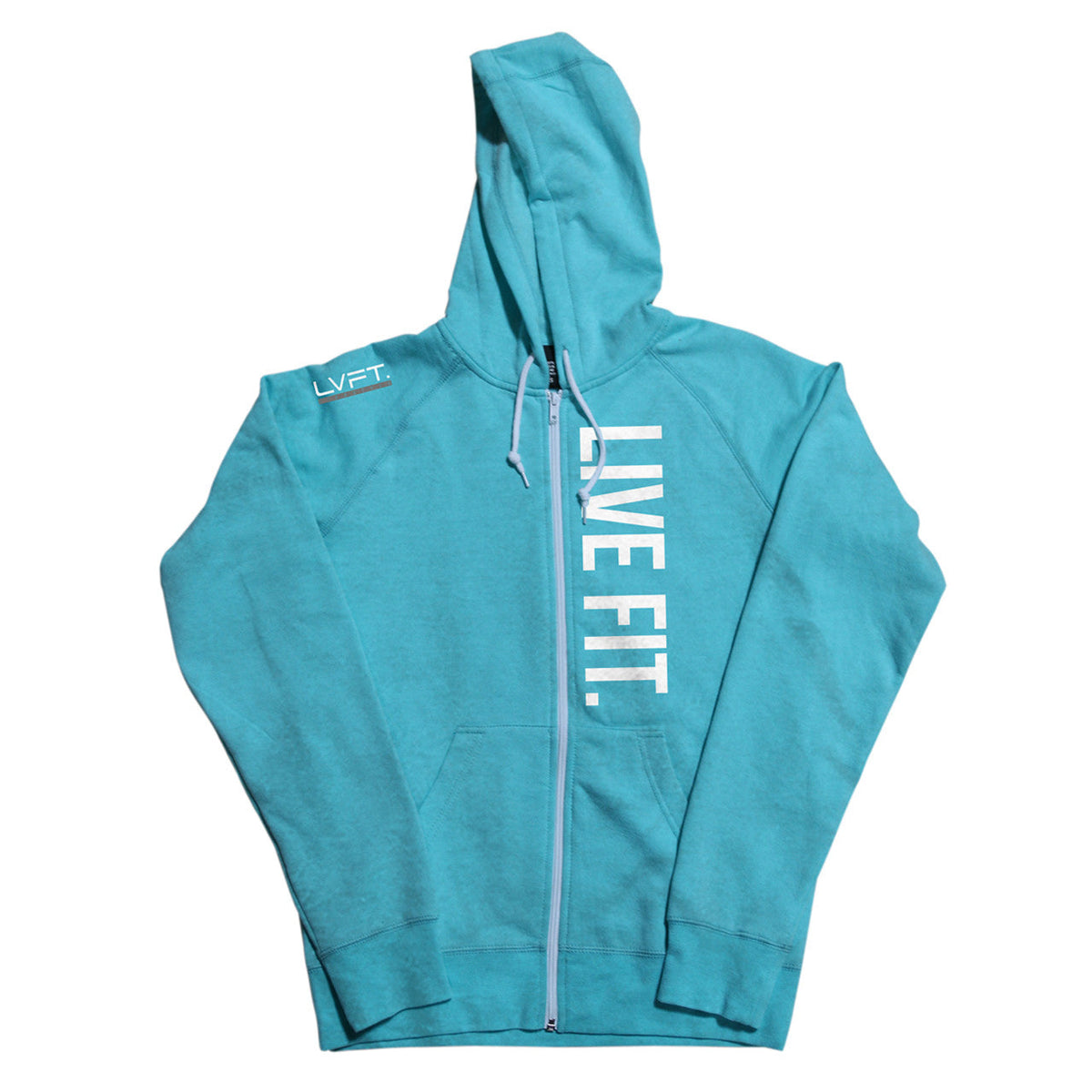 Live Fit Zip Up - Teal