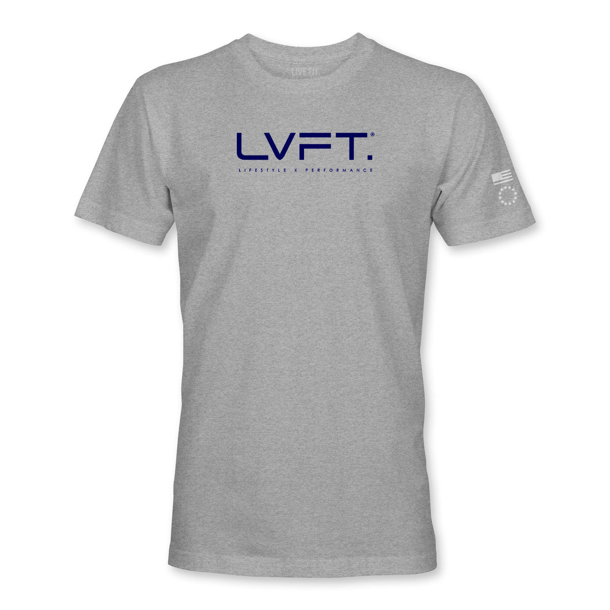 LxP Classic Tee - Heather Grey Navy