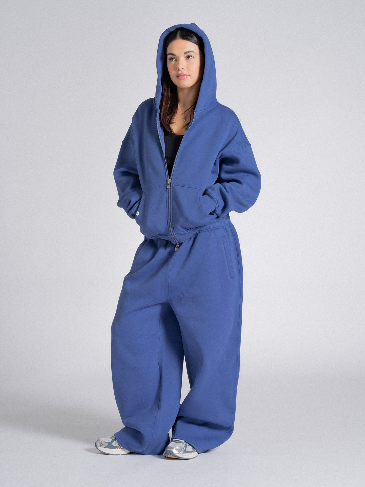SIGNATURE BASIC ZIP UP - ROYAL BLUE