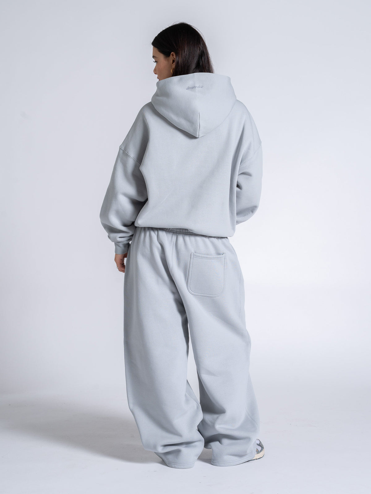 SIGNATURE BASIC ZIP UP - ICE SLATE
