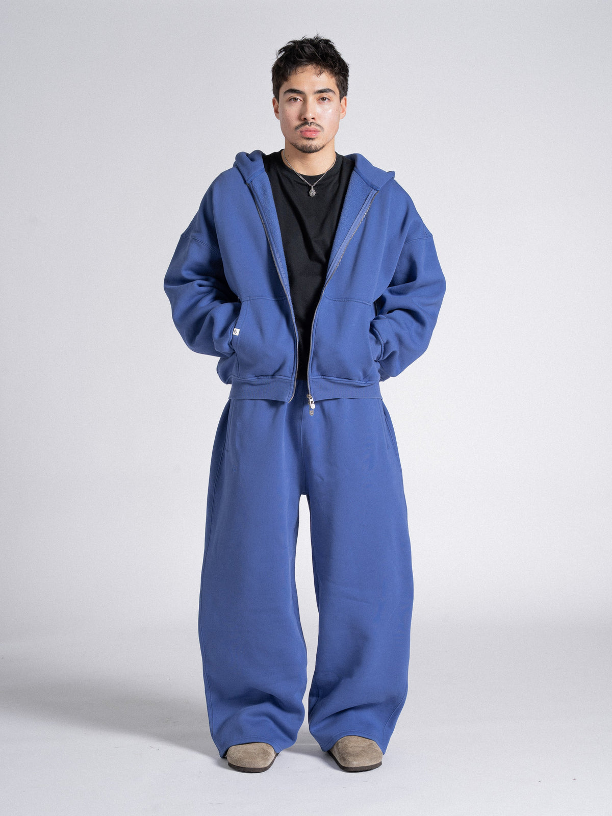 SIGNATURE BASIC ZIP UP - ROYAL BLUE