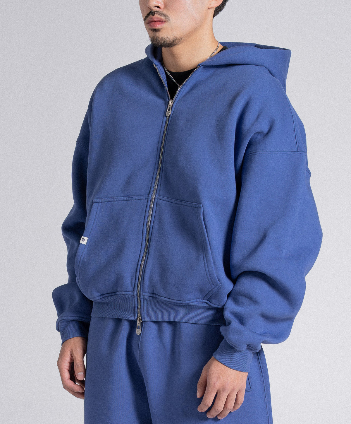 SIGNATURE BASIC ZIP UP - ROYAL BLUE