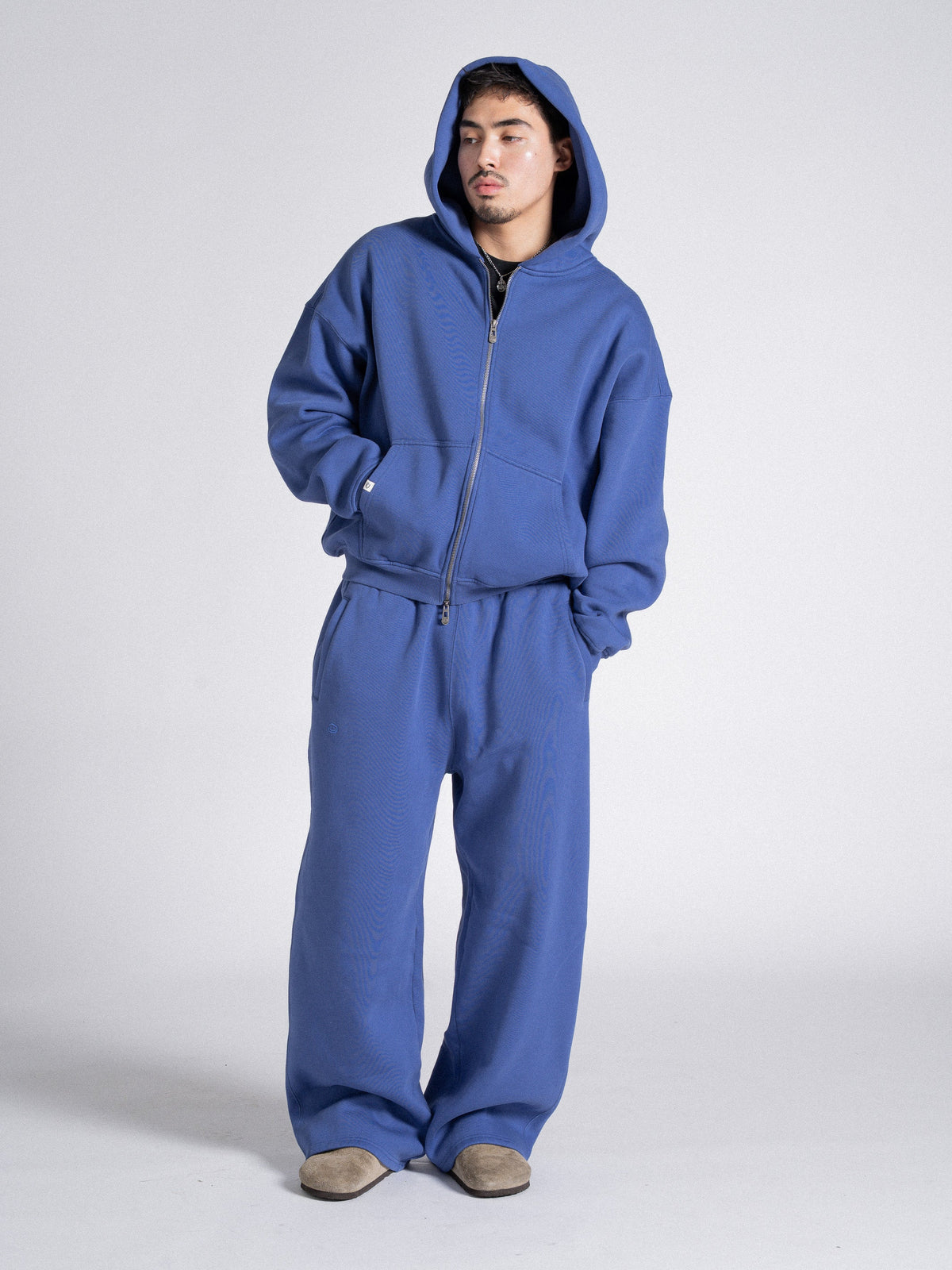 SIGNATURE BASIC ZIP UP - ROYAL BLUE