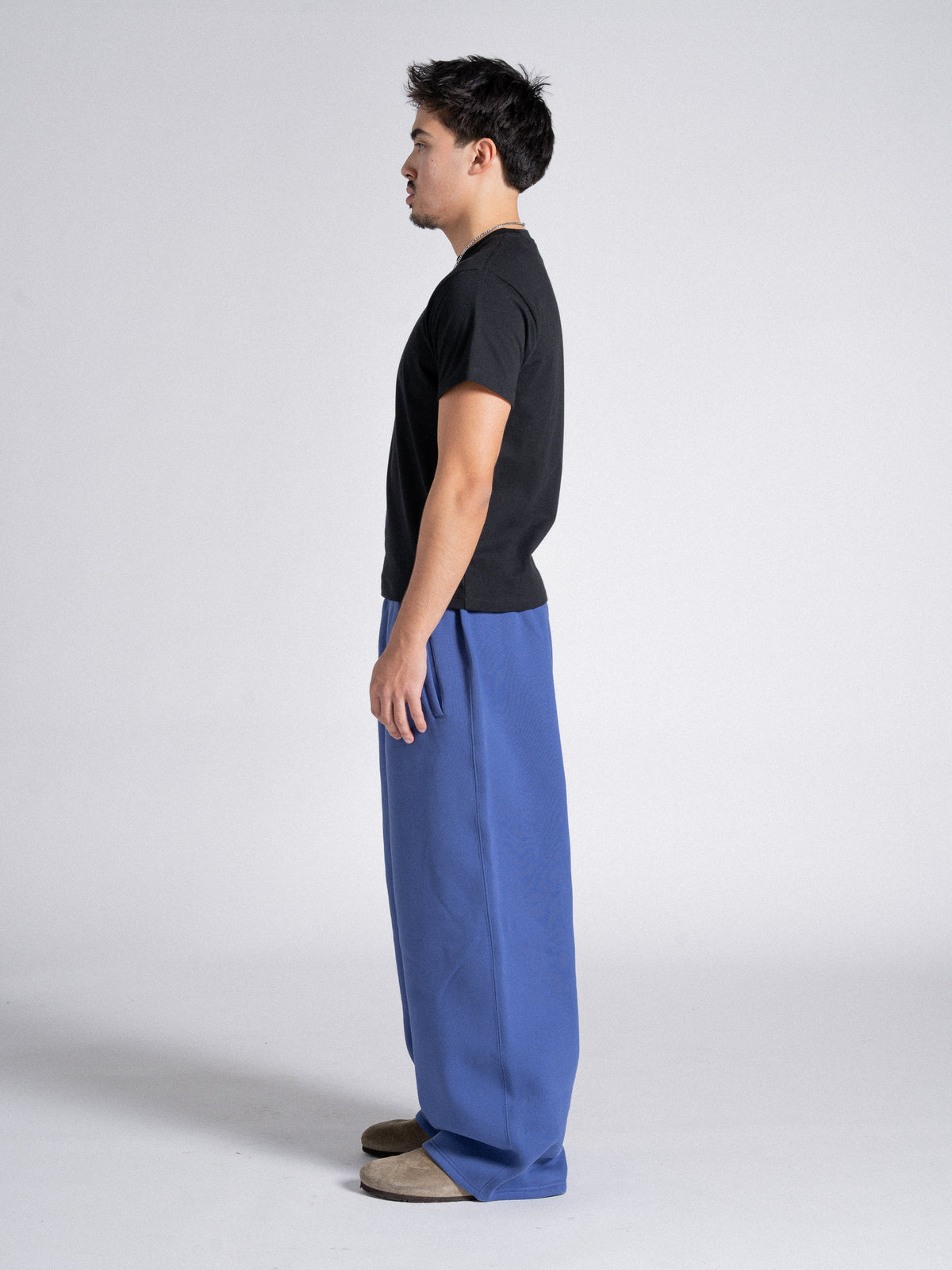 SIGNATURE BAGGY SWEATPANTS - ROYAL BLUE