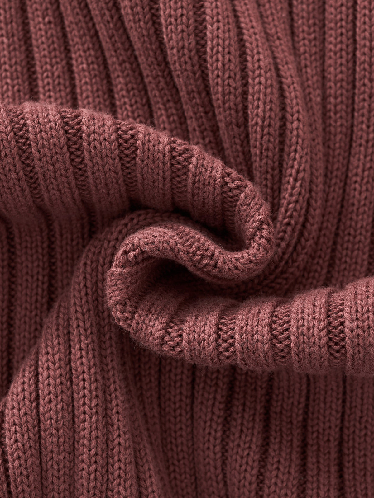 DRMERS RIBBED KNIT - MAROON