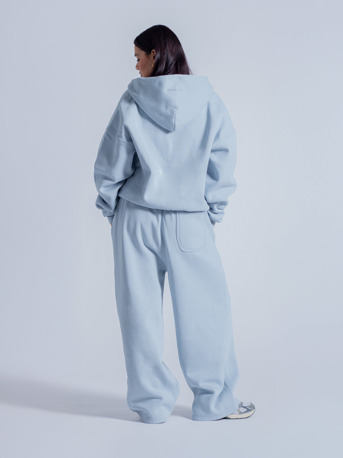 SIGNATURE BASIC ZIP UP - SKY BLUE