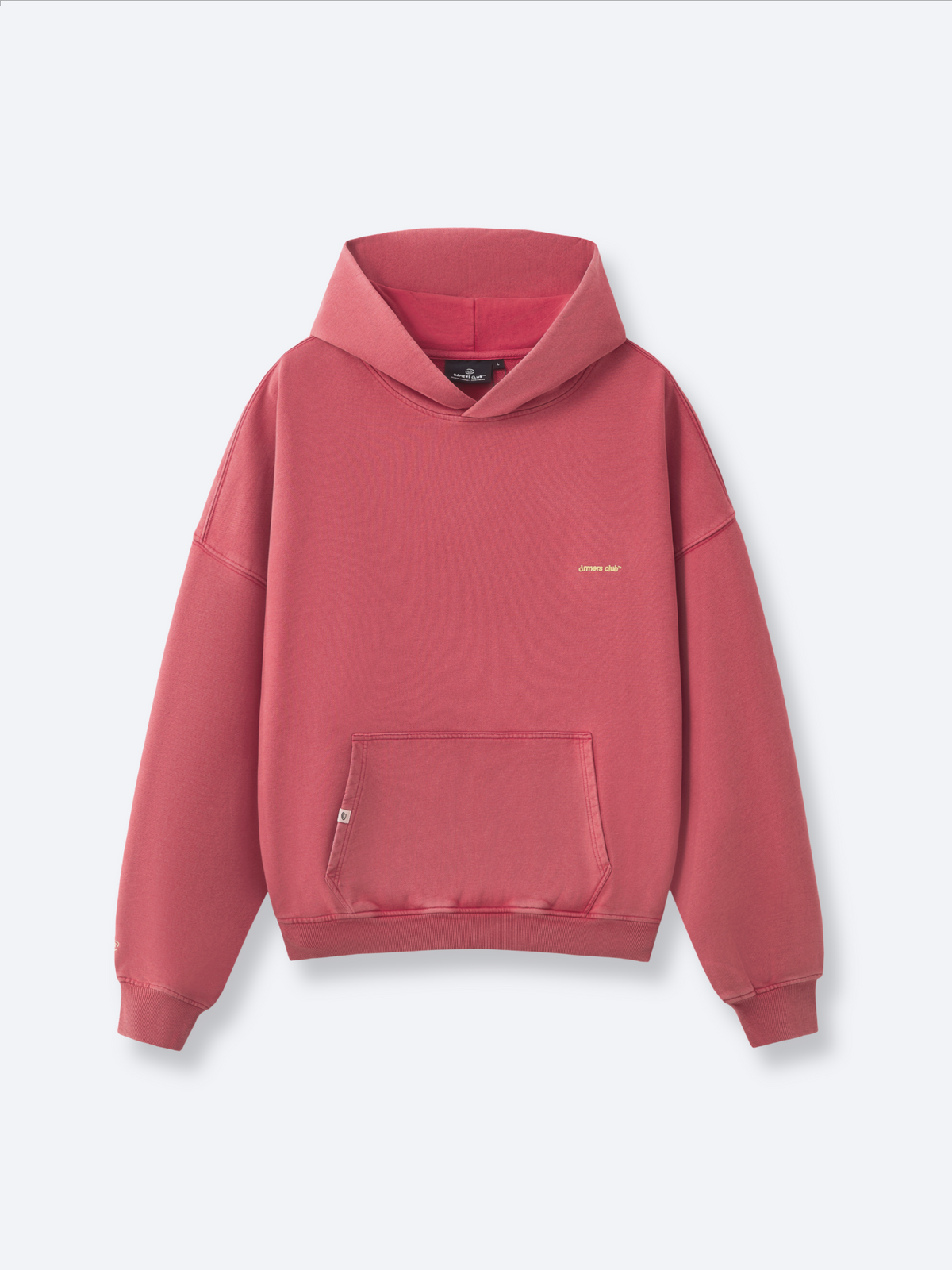 CLOSER THAN YOU THINK HOODIE - WASHED RED