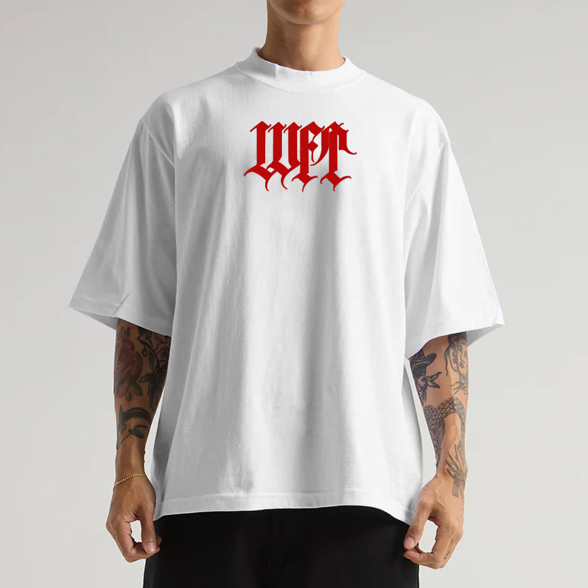 Mystik Pump Tee - White / Red