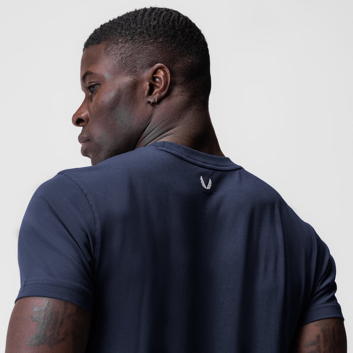0923. Supima® Essential Tee - Navy