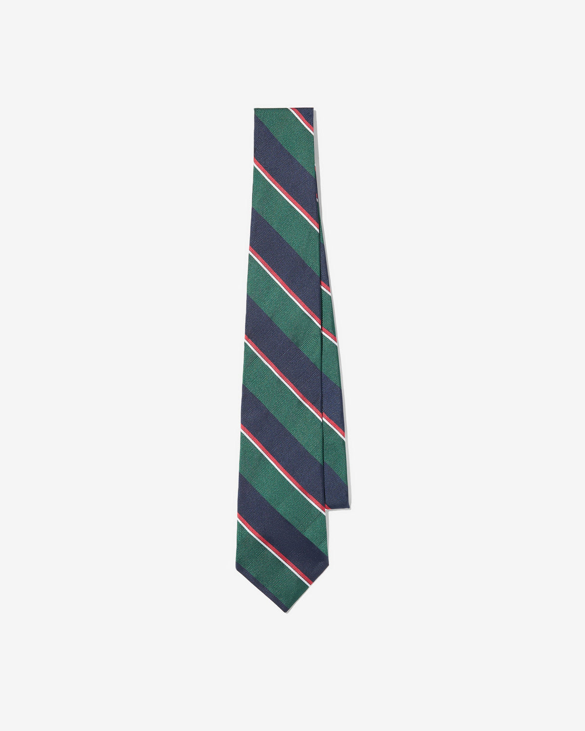 Silk Repp Stripe Necktie
