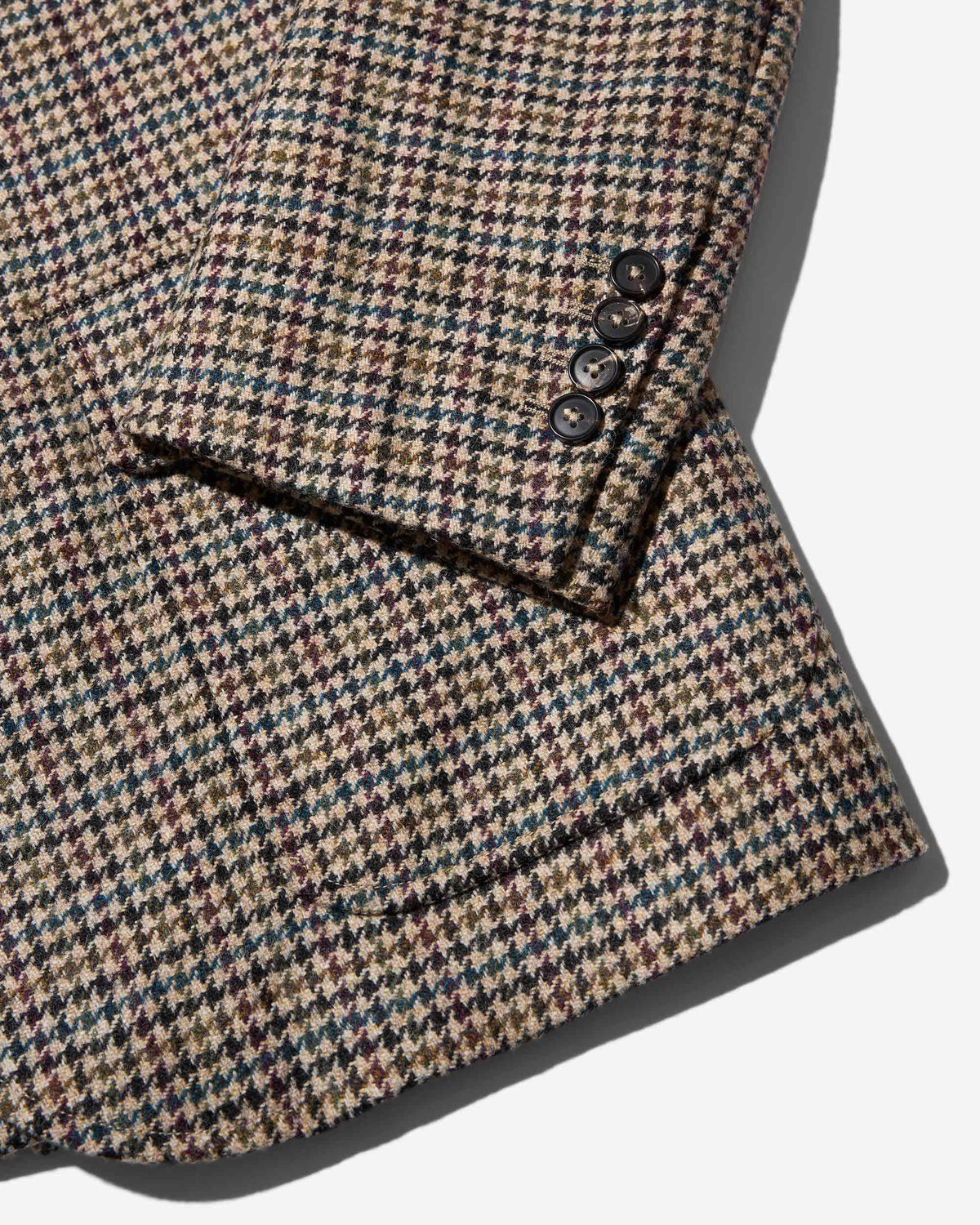 Houndstooth Sack Jacket