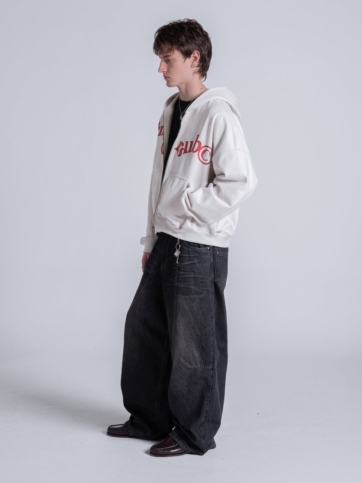 HANGING LETTERS ZIP - OFF WHITE