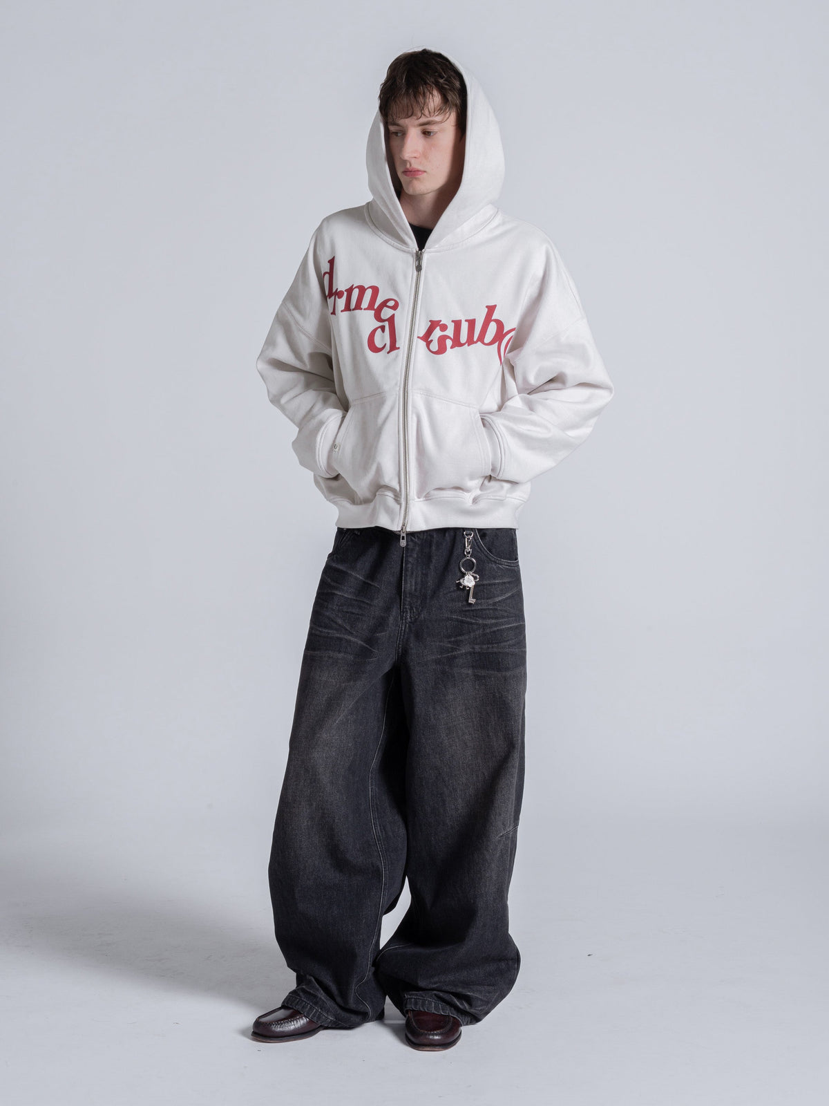 HANGING LETTERS ZIP - OFF WHITE