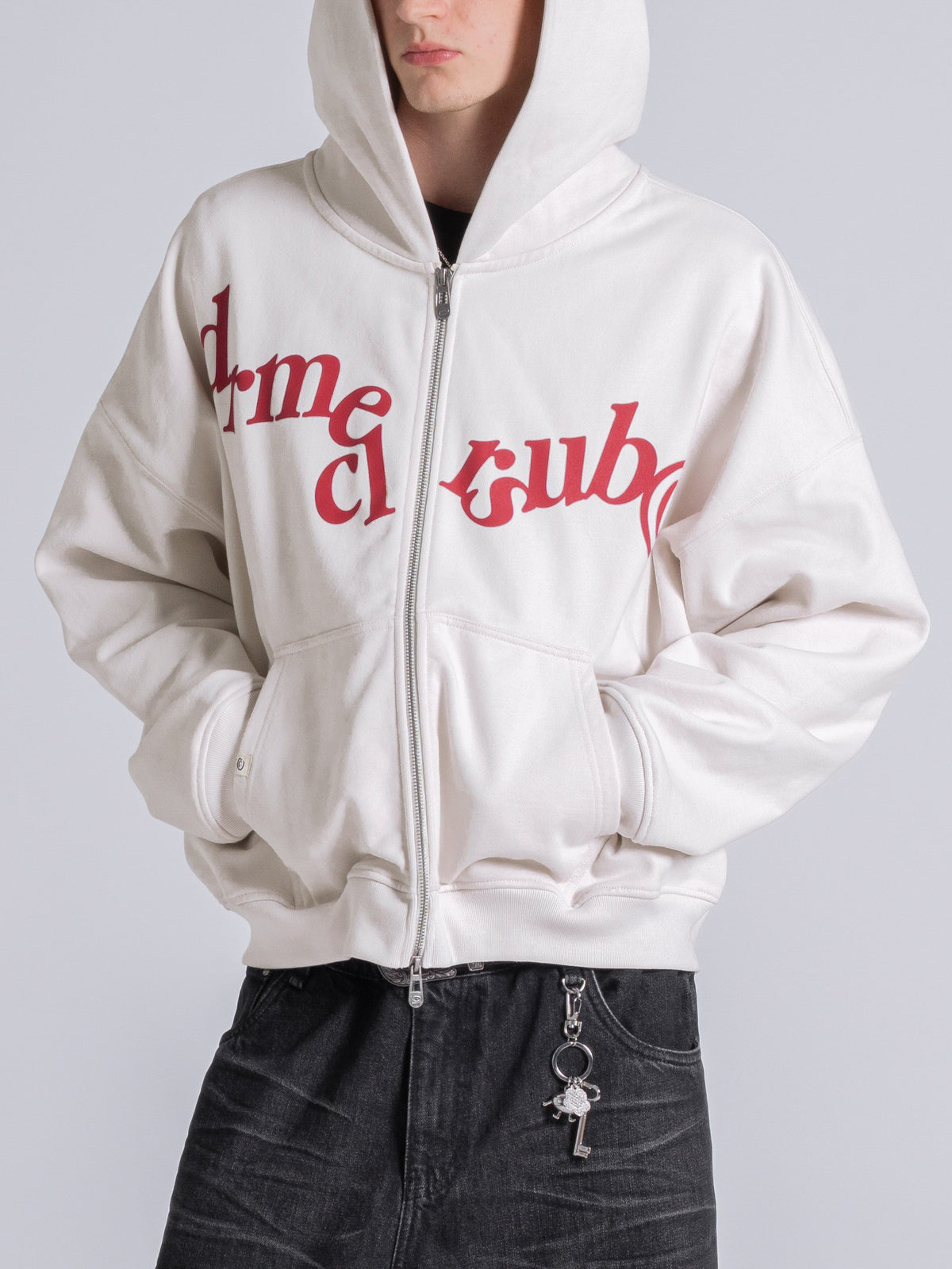 HANGING LETTERS ZIP - OFF WHITE