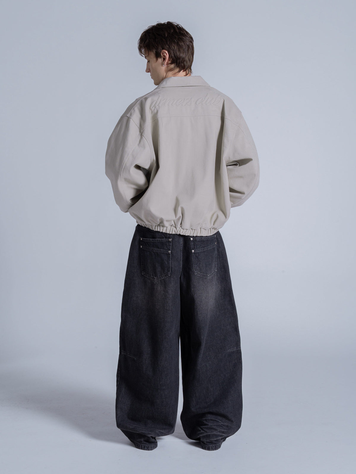 COLLARED JACKET - BONE