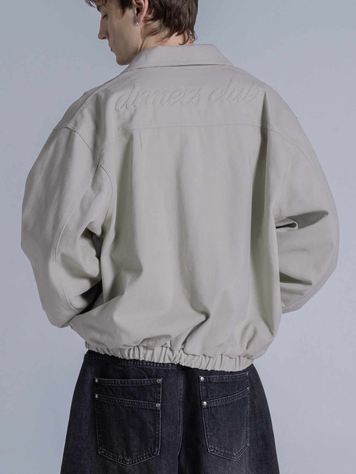COLLARED JACKET - BONE