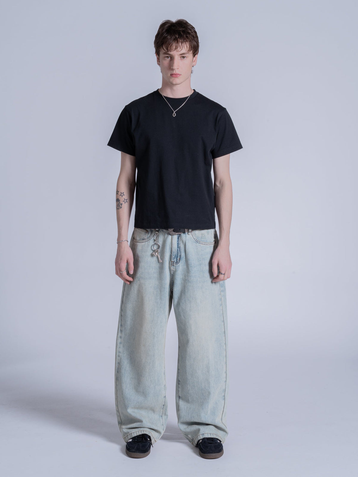 EVERYDAY LOOSE FIT JEANS - WASHED BLUE