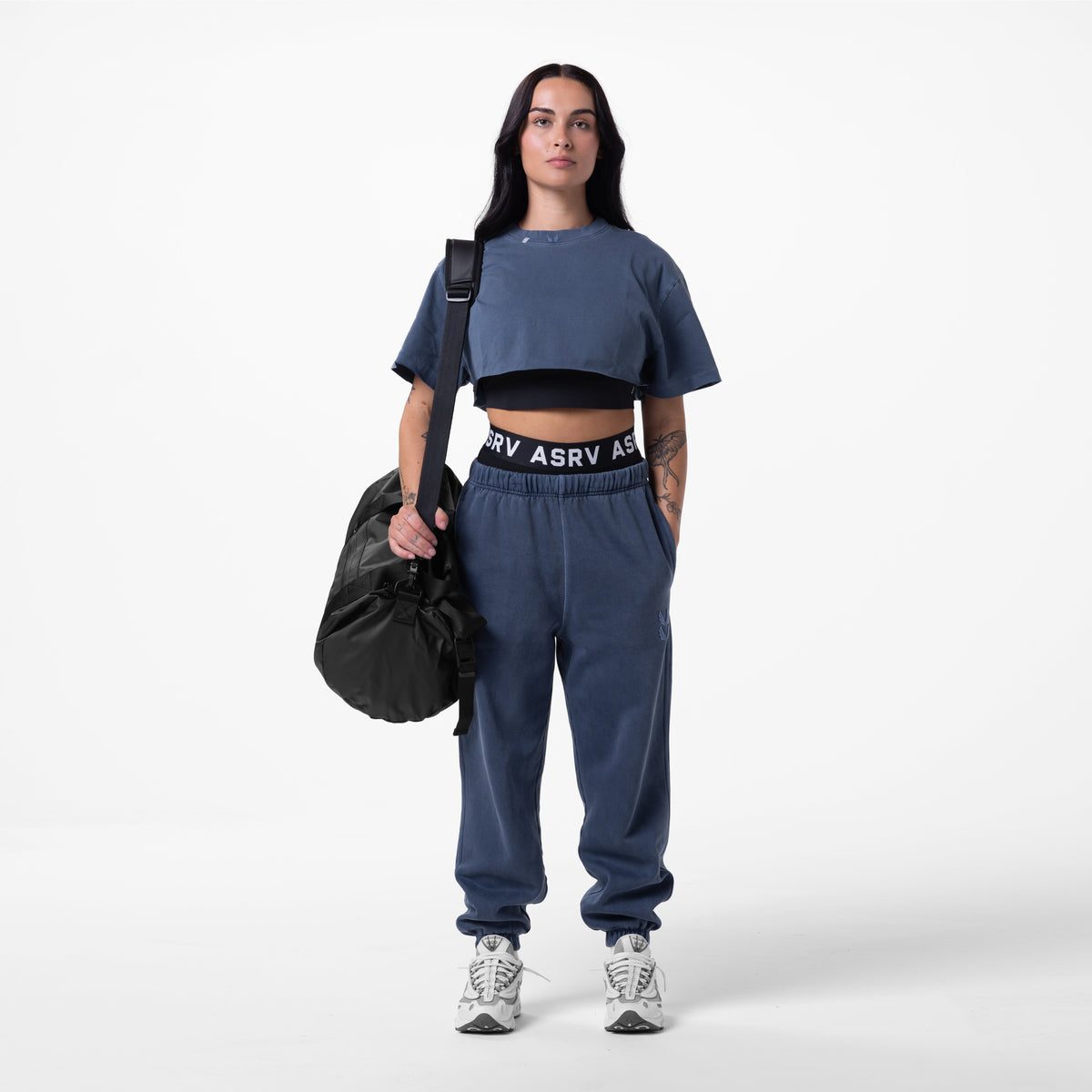 0922. Tech Essential™ Sweats - Faded Navy