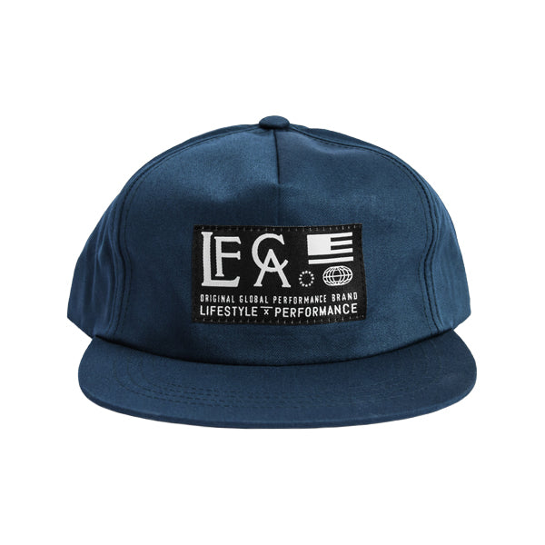 Globe Unconstructed Snapback- Navy
