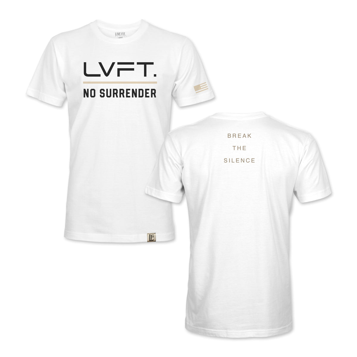 No Surrender Tee - White