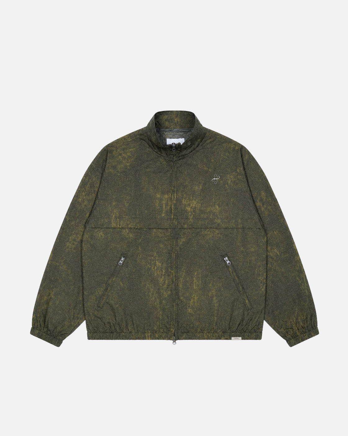 Vintage Track Jacket - Olive