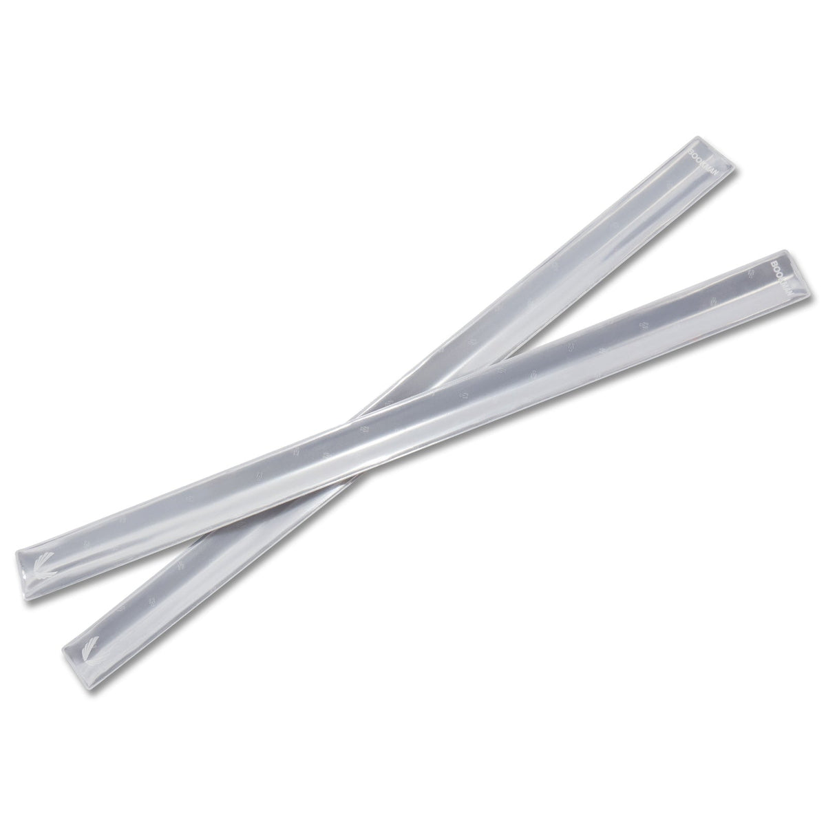 ASRV x Bookman Reflective Snap Band - White