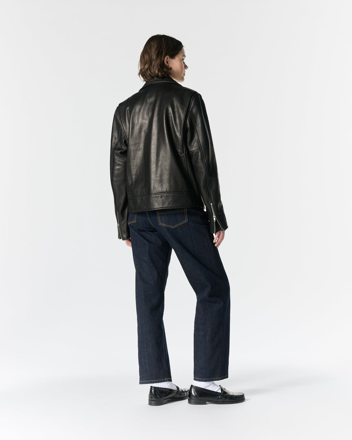 Leather Cruiser Jacket