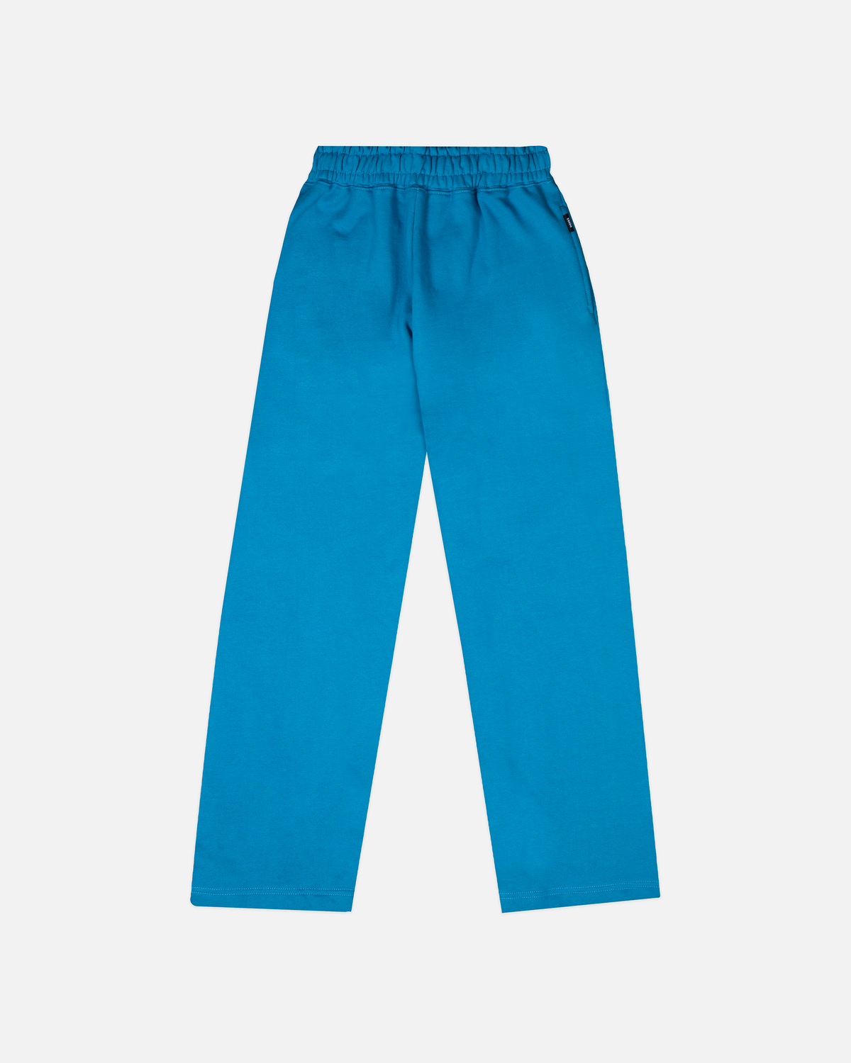 Open Bottom Sweatpants - Aqua